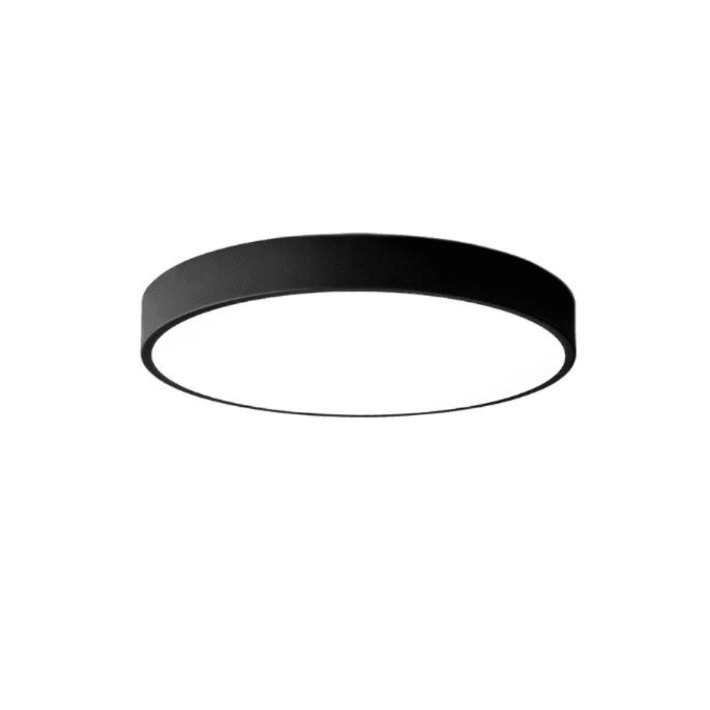 Tetto Round Ceiling Oyster - 600mm in Black-img-3
