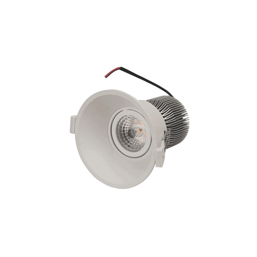 Studio Tilt LED Downlight in White-img-1