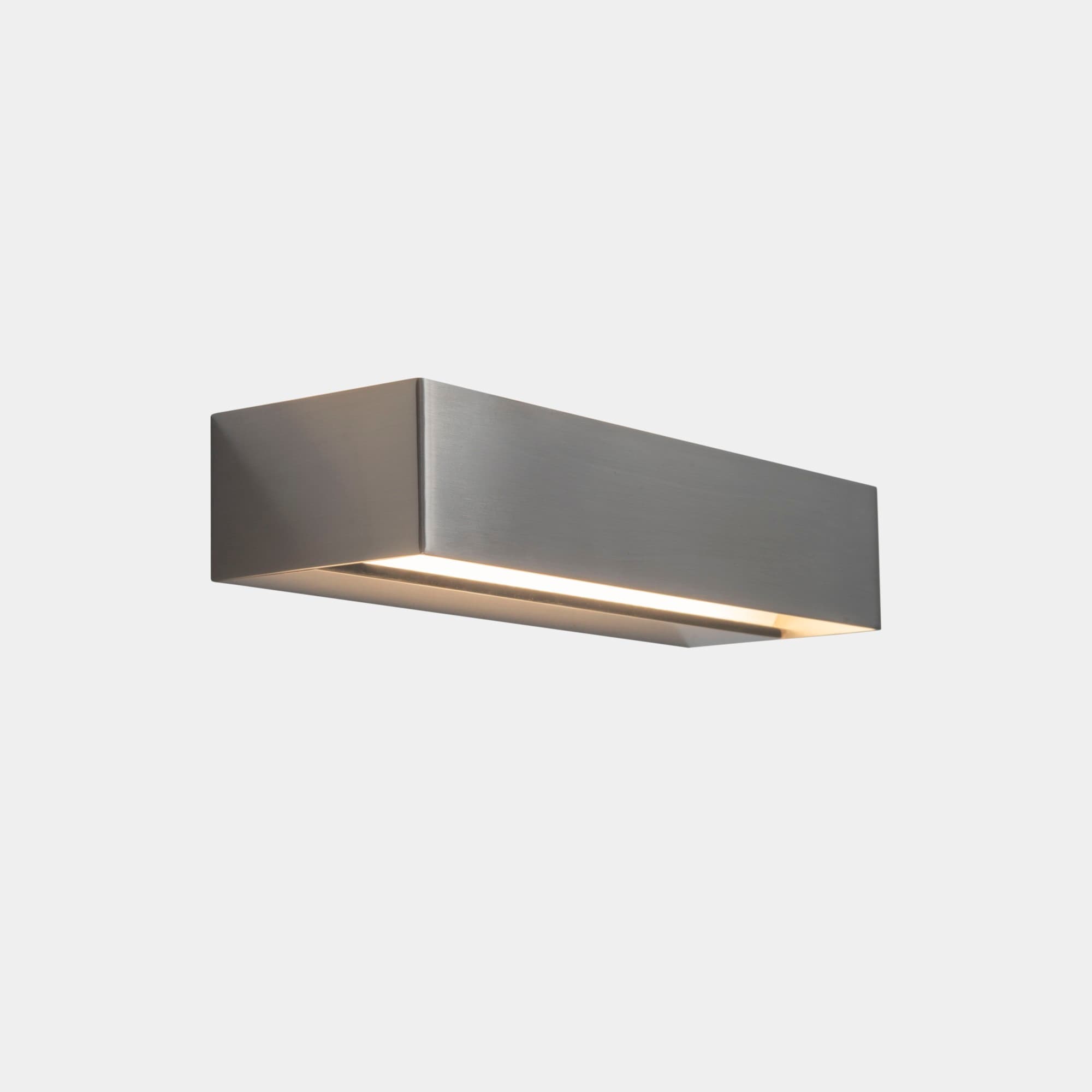 Link LED Wall Light - Small in Satin Nickel-img-1