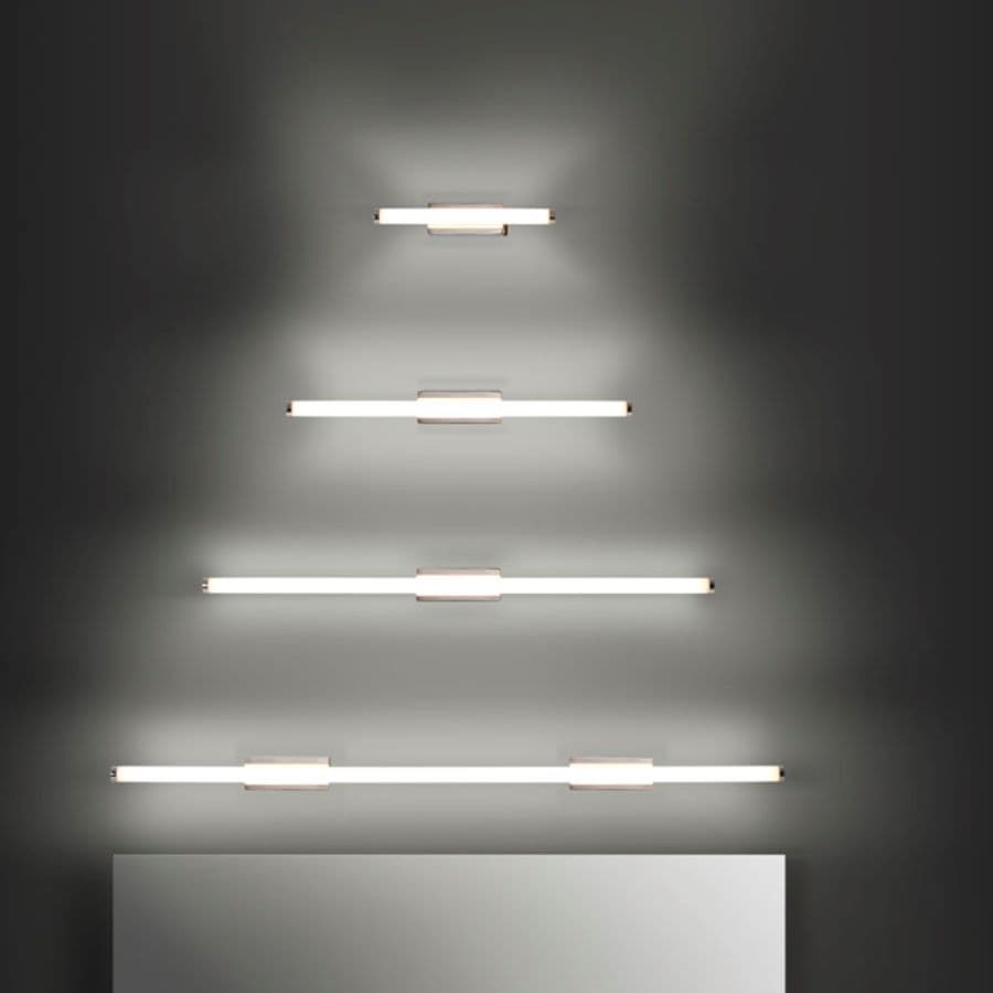 Flo LED Vanity Wall Light- Large in Chrome-img-2