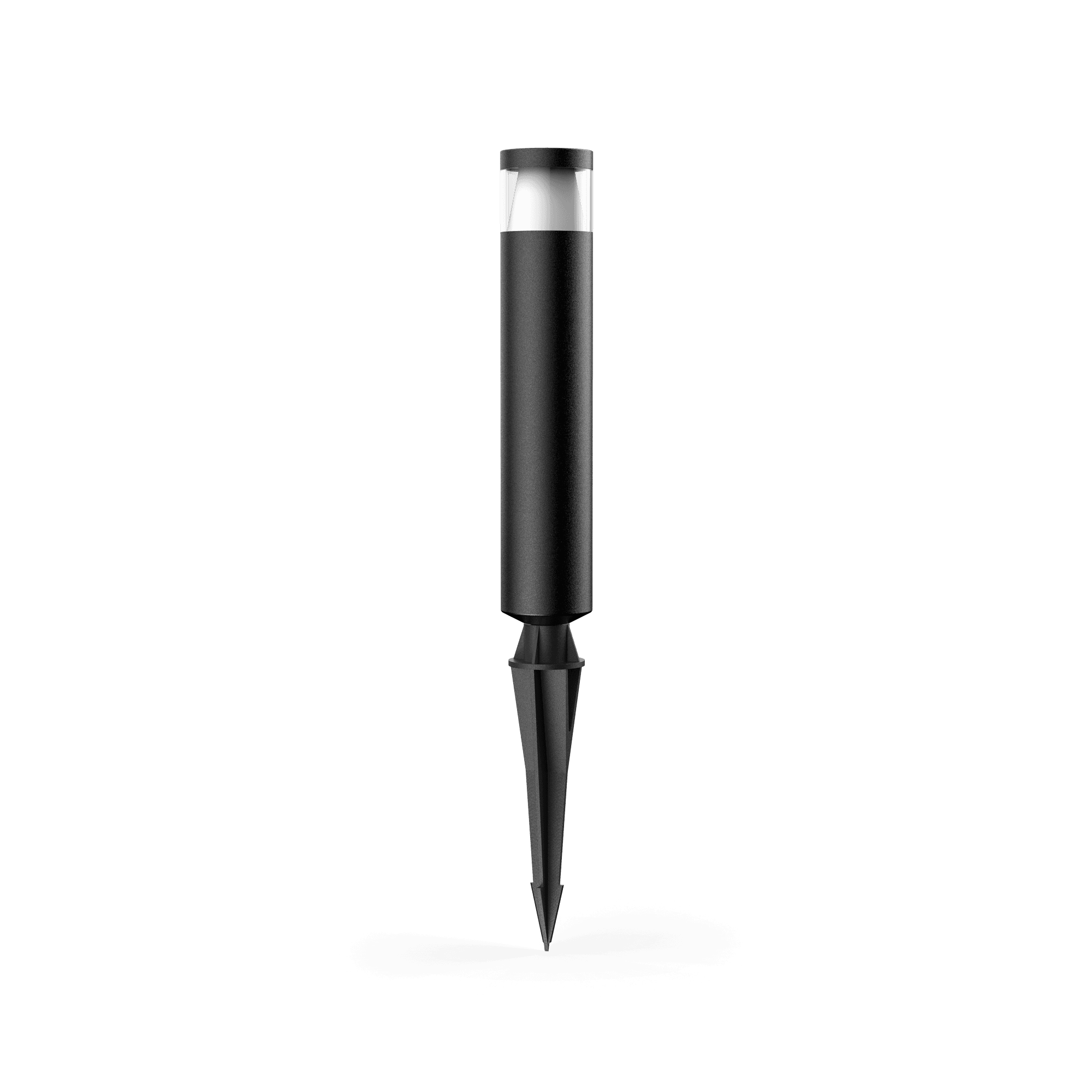 Bollard Outdoor Garden Light in Black-img-1