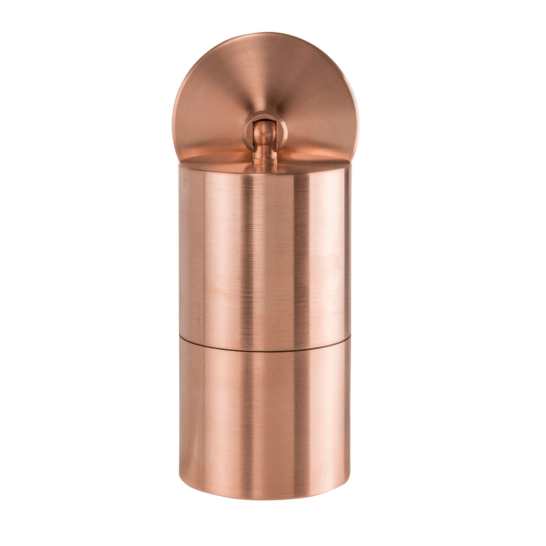 Row Single Adjustable Spot Light in Solid Copper-img-2