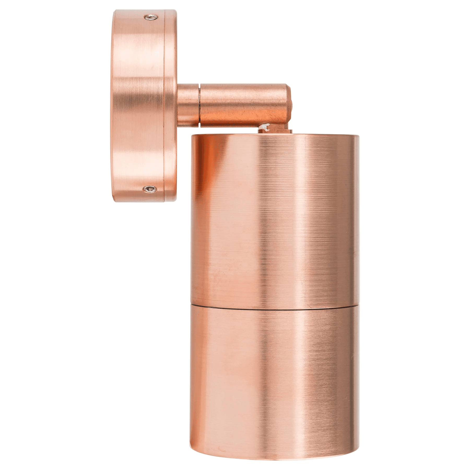 Row Single Adjustable Spot Light in Solid Copper-img-3