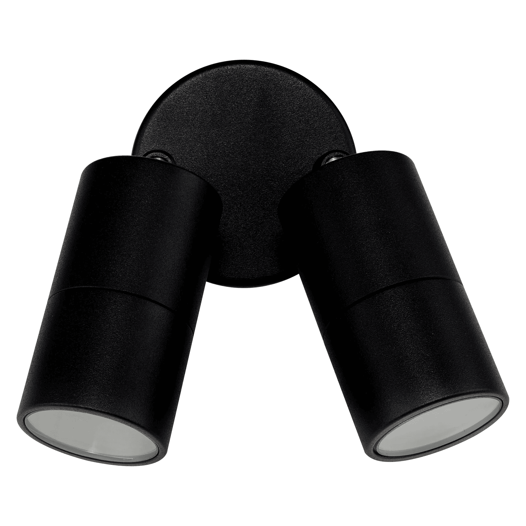 Row Twin Adjustable Spot Light in Black-img-1