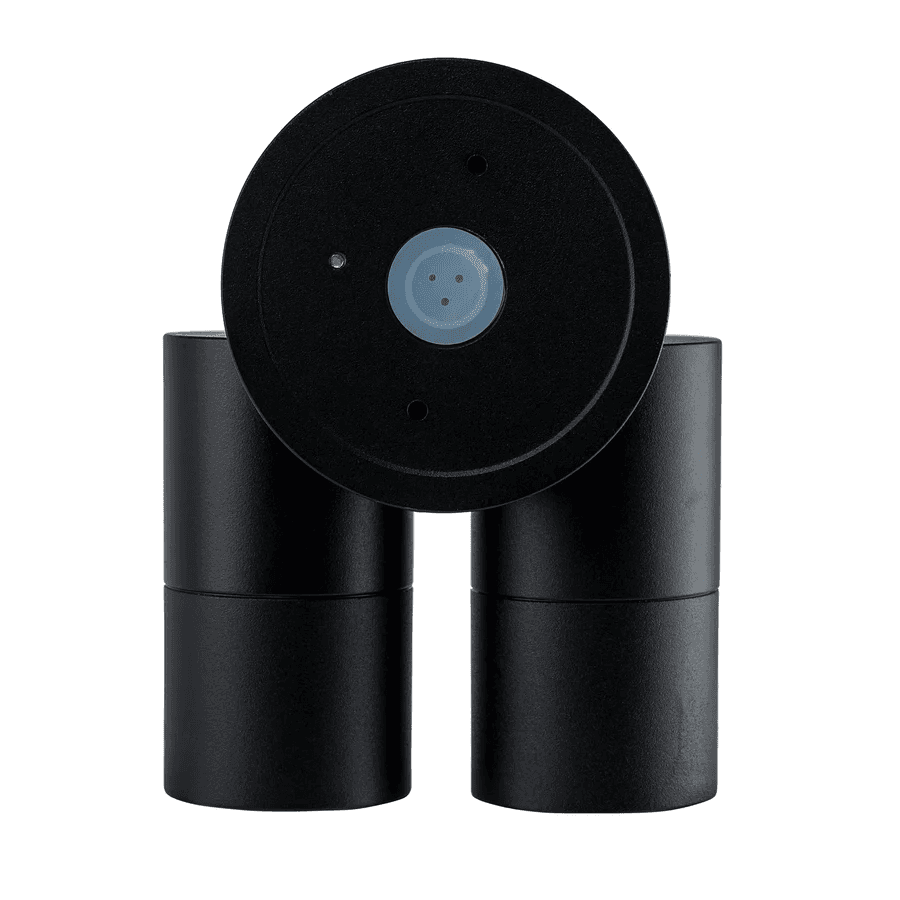 Row Twin Adjustable Spot Light in Black-img-3