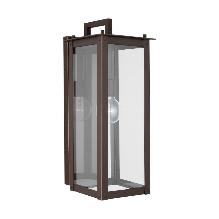 Boman 1 Light Wall Lantern - Medium in Oiled Bronze-img-1