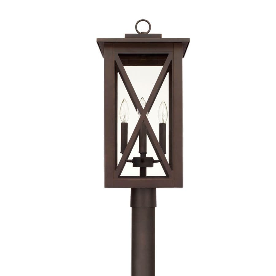 Avonport 4 Light Outdoor Post Top Lantern in Oiled Bronze-img-1