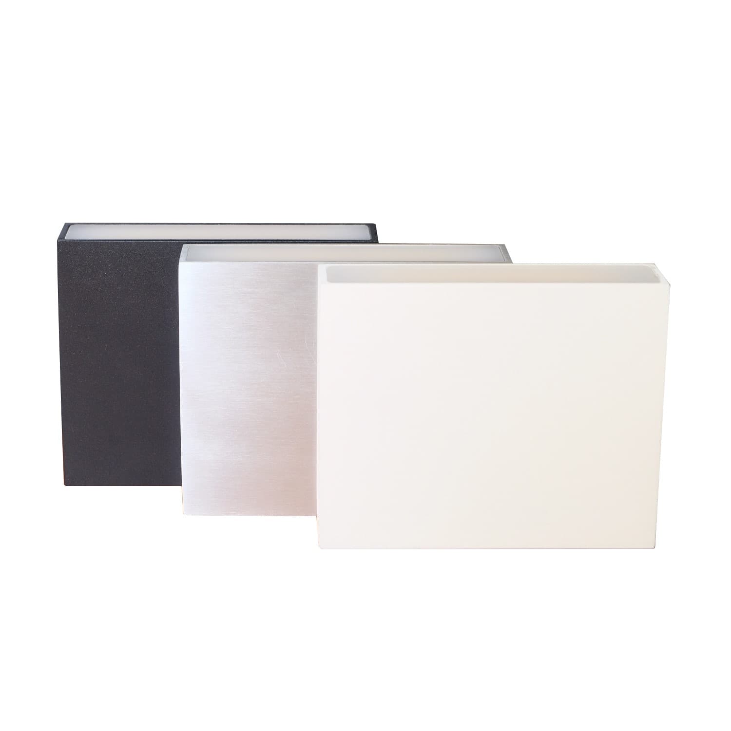 Senti Up & Down Wall Light in Aluminium-img-1