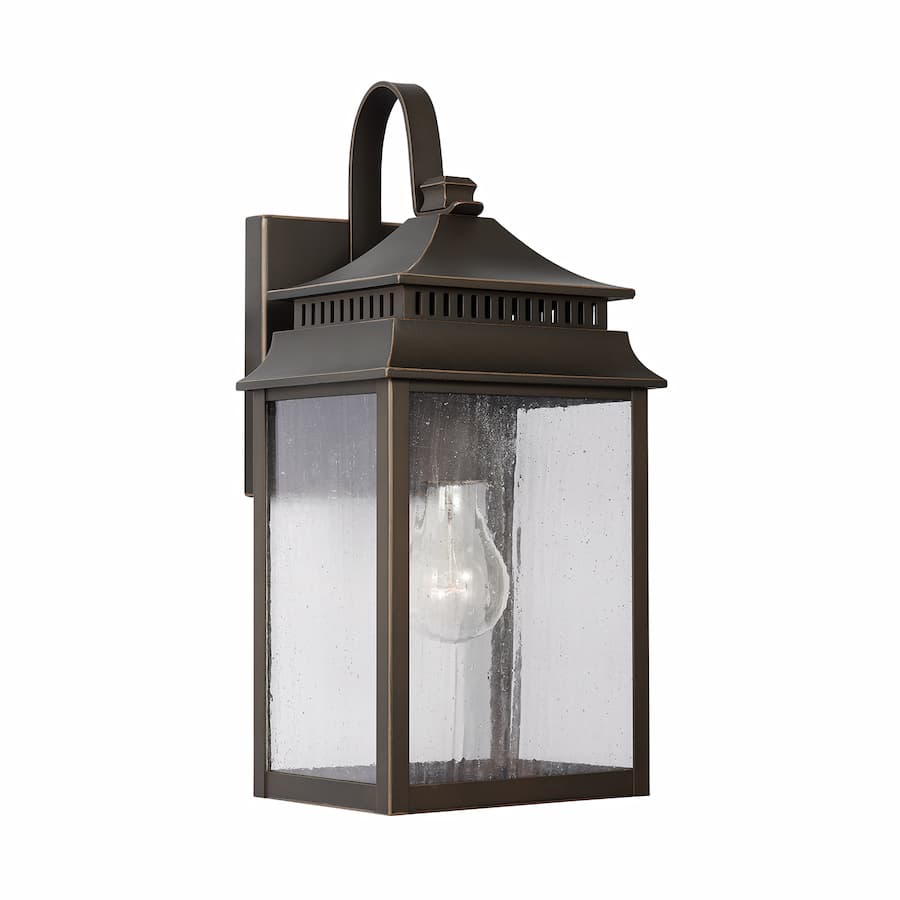 Surrey 1 Light Outdoor Wall Lantern in Old Bronze-img-2