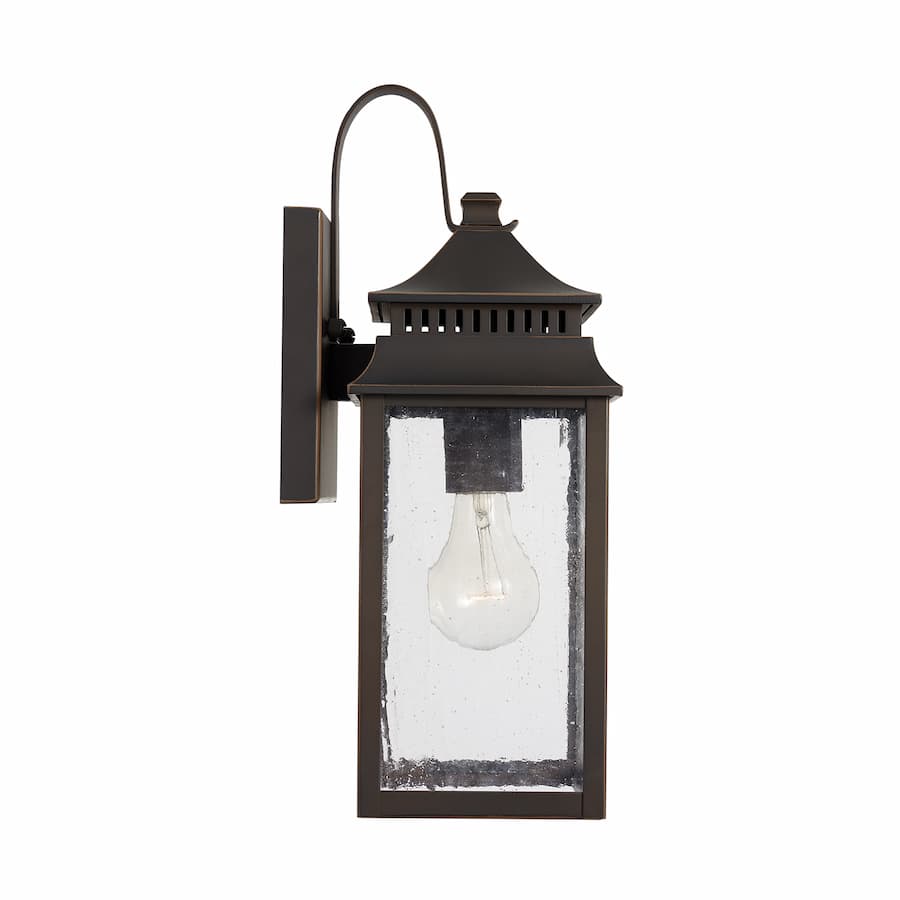 Surrey 1 Light Outdoor Wall Lantern in Old Bronze-img-4
