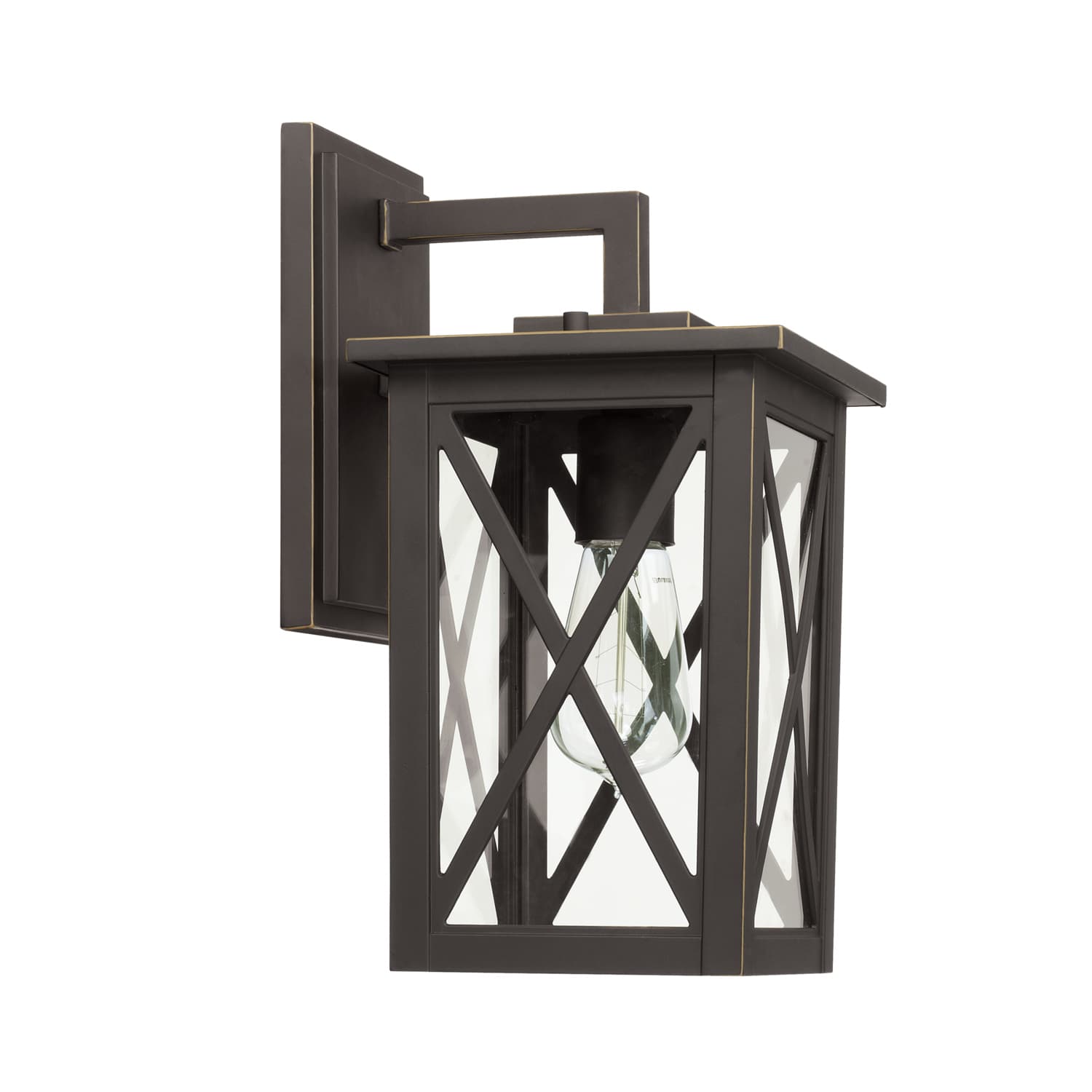 Avonport 1 Light Outdoor Wall Lantern in Oiled Bronze-img-1