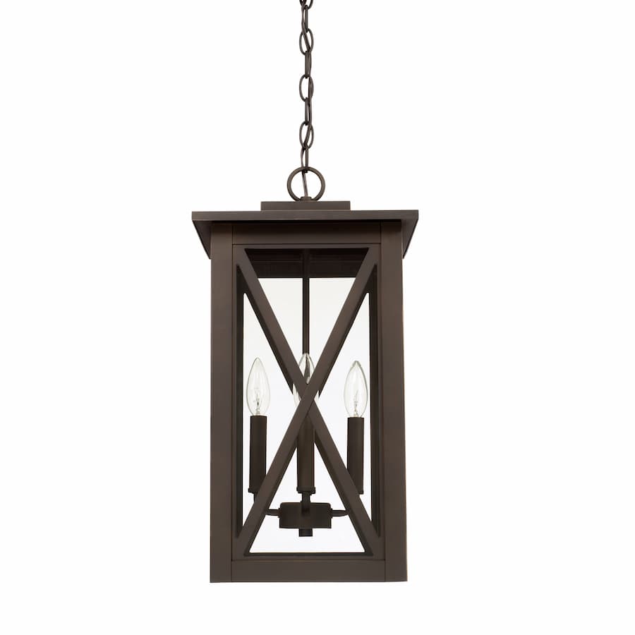 Avonport 4 Light Outdoor Hanging Lantern in Oiled Bronze-img-1