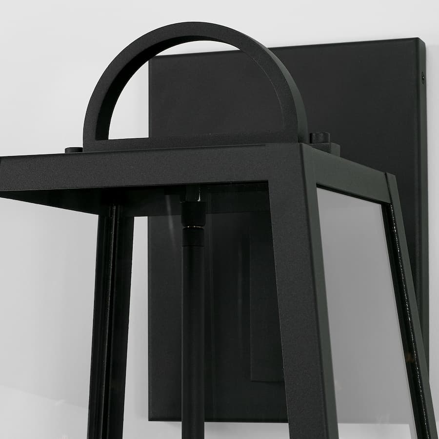Lewis 4 Light Outdoor Wall Lantern - Large in Black-img-2