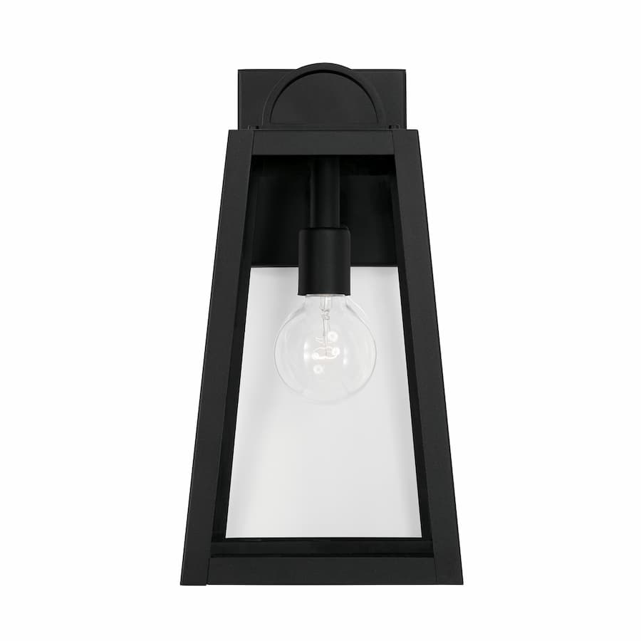 Lewis 1 Light Outdoor Wall Lantern - Small in Black-img-3