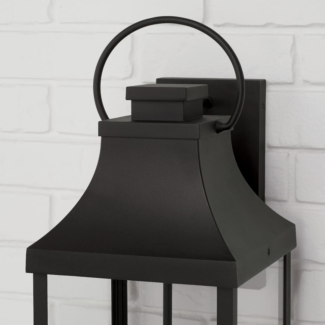 Cole 4 Light Outdoor Wall Lantern - Extra Large in Black-img-5