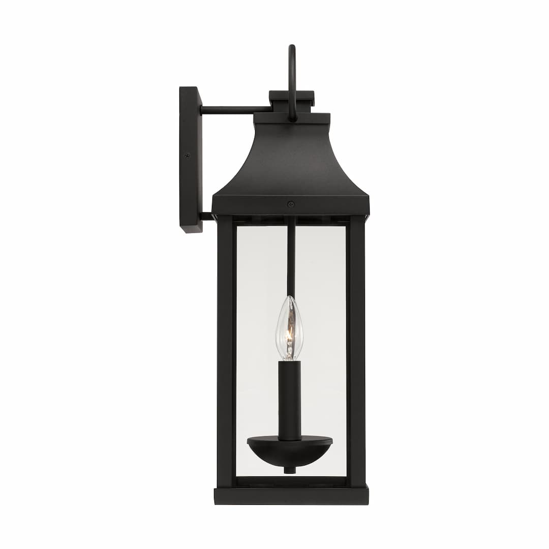 Cole 2 Light Outdoor Wall Lantern - Medium in Black-img-3