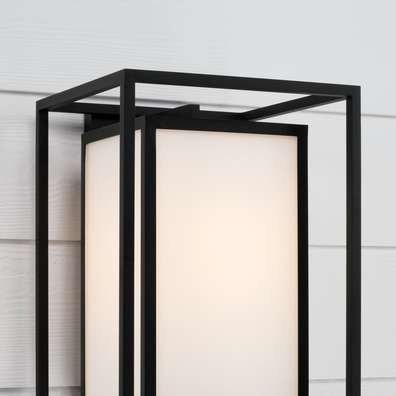 Merlo 1 Light Outdoor Wall Light - Medium In Black-img-5