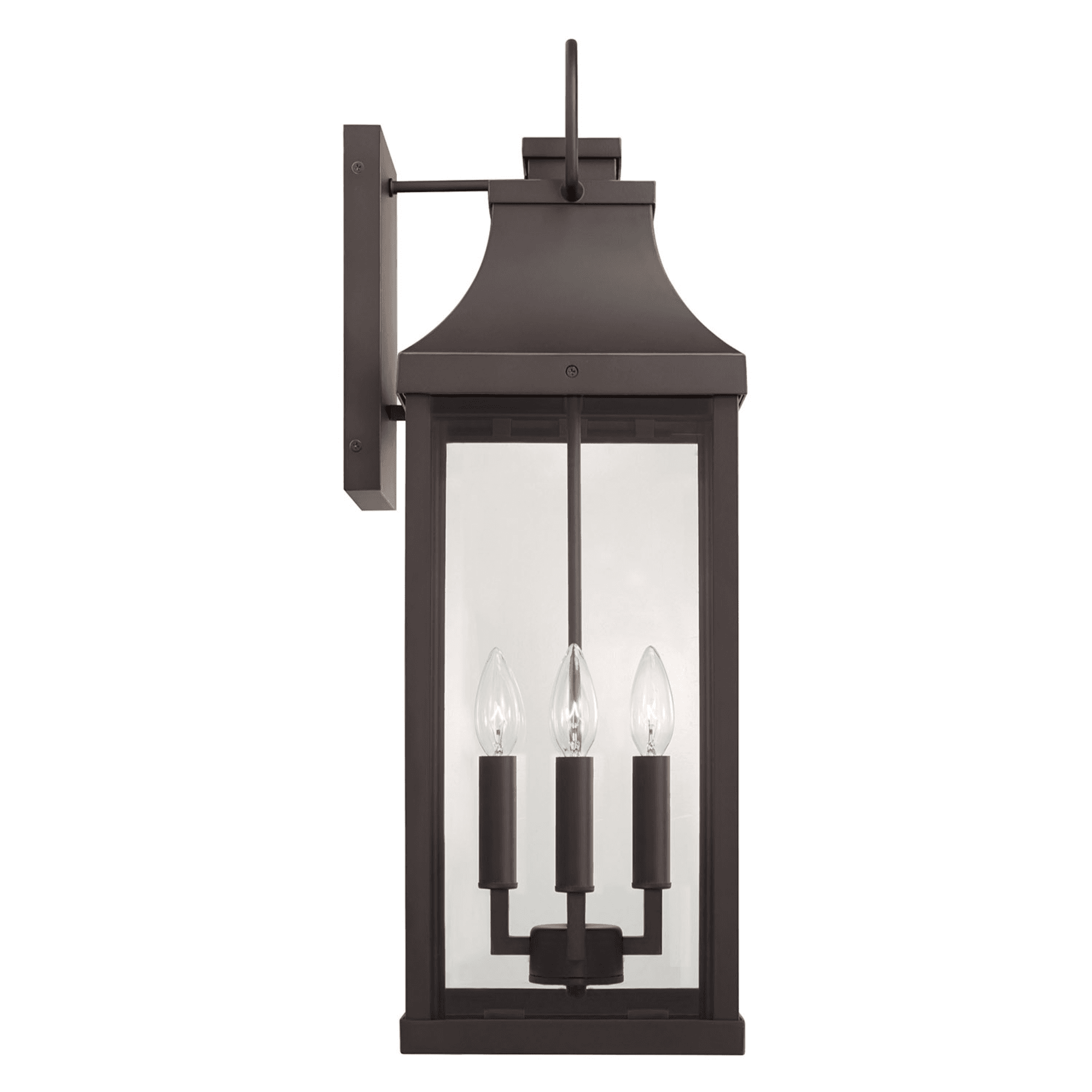 Cole 4 Light Outdoor Wall Lantern - Extra Large in Oiled Bronze-img-2