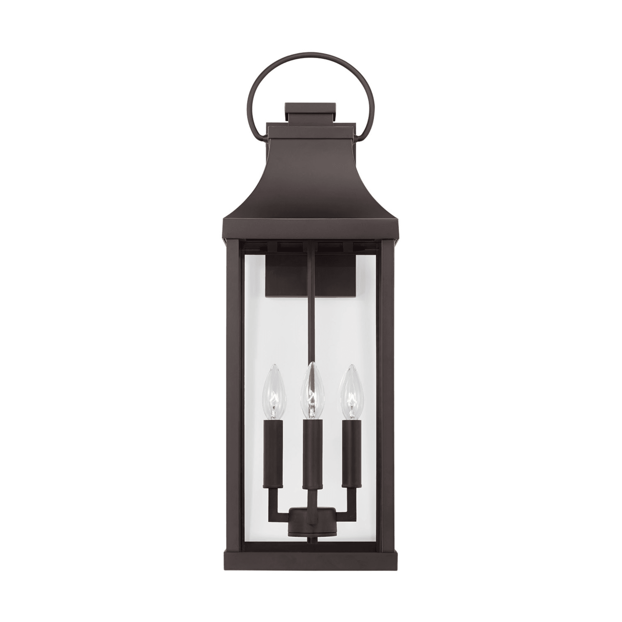 Cole 4 Light Outdoor Wall Lantern - Extra Large in Oiled Bronze-img-3