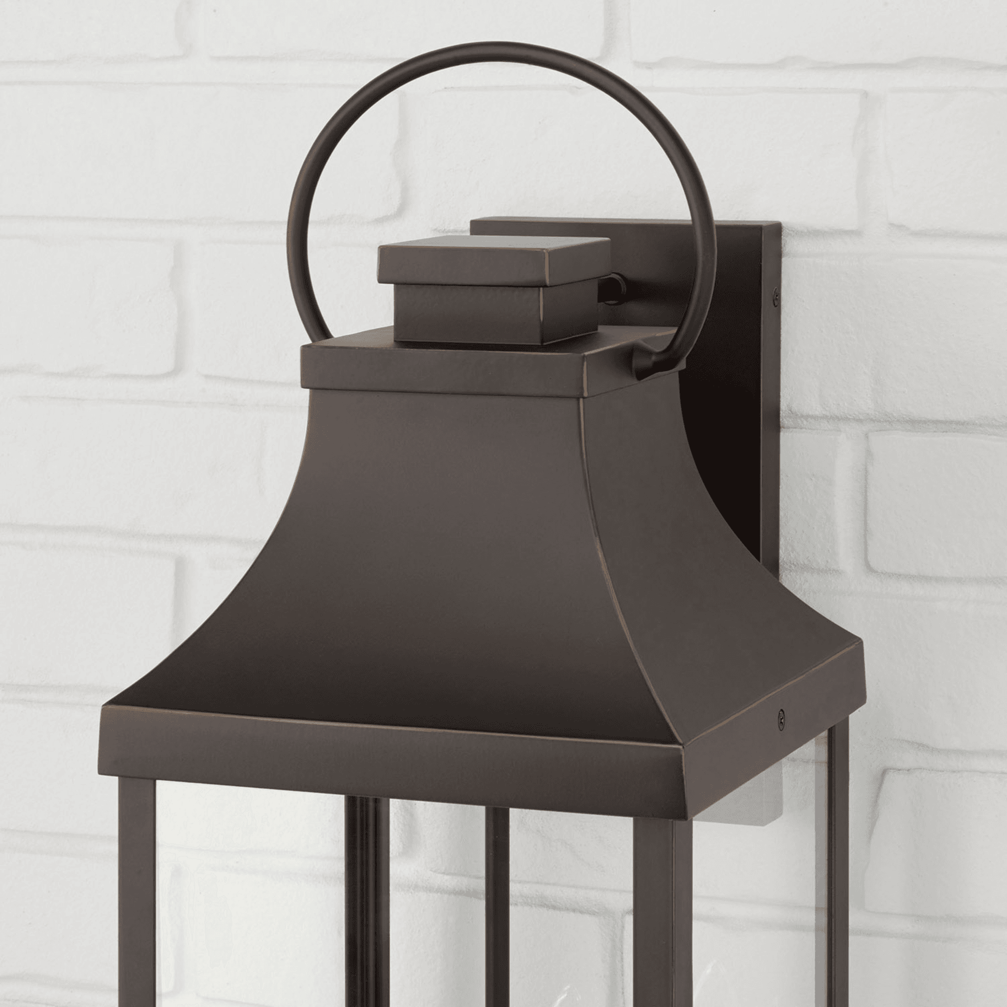 Cole 4 Light Outdoor Wall Lantern - Extra Large in Oiled Bronze-img-4