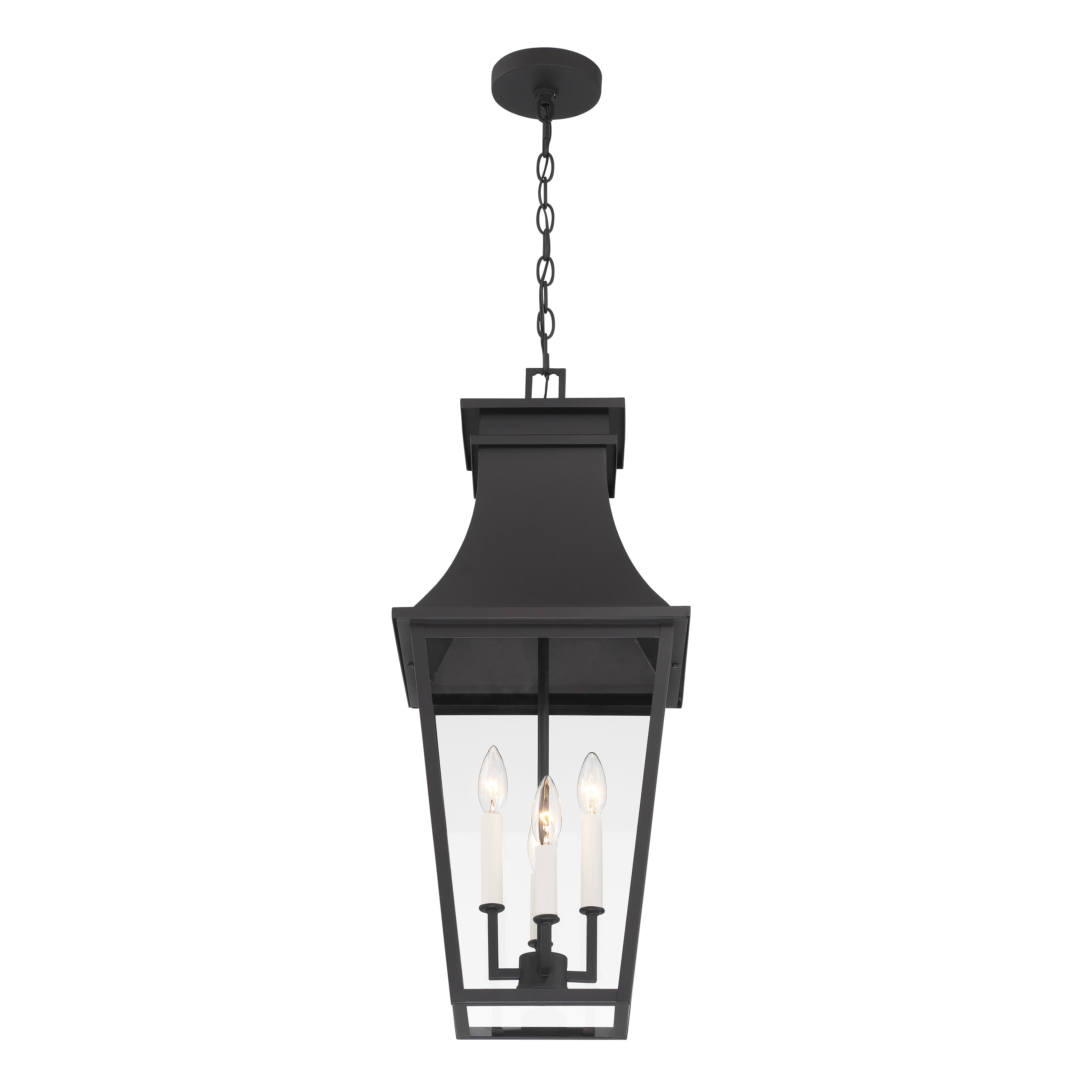 Ralph 4 Light Outdoor Hanging Lantern in Sand Coal-img-2