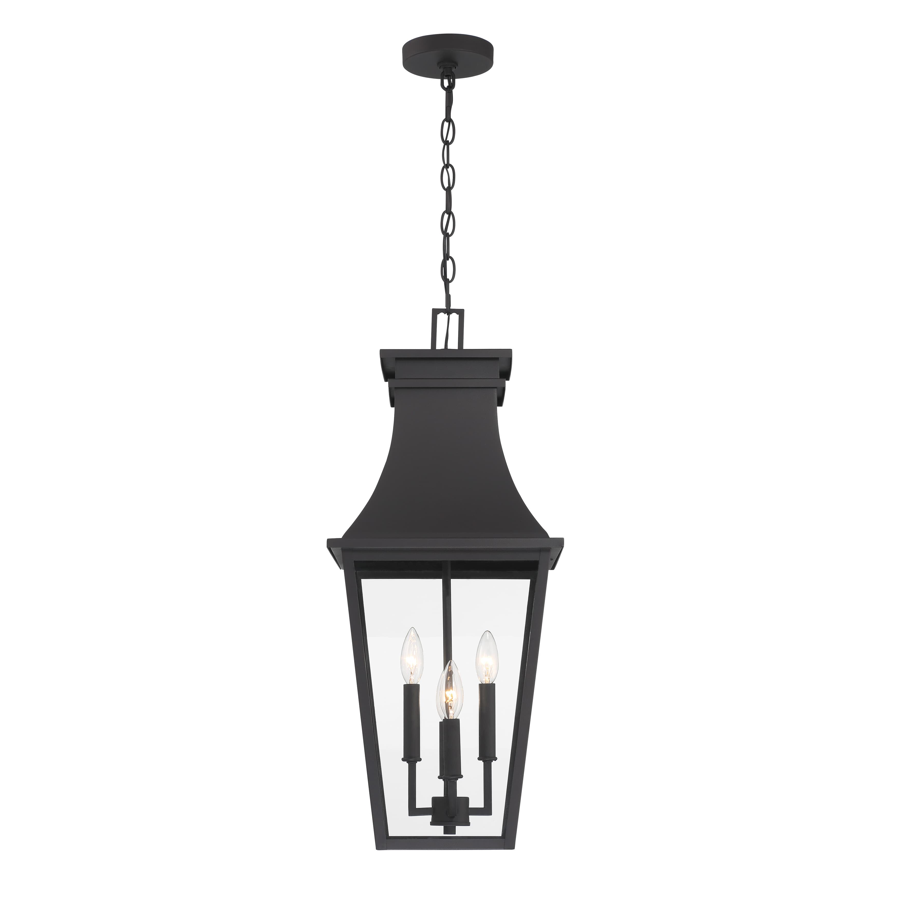 Ralph 4 Light Outdoor Hanging Lantern in Sand Coal-img-5