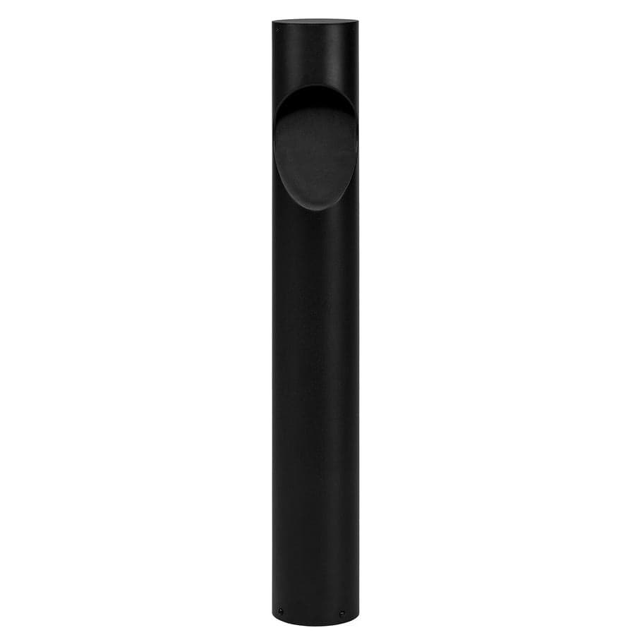 Frodo Bollard Outdoor Garden Light - Round in Black-img-1