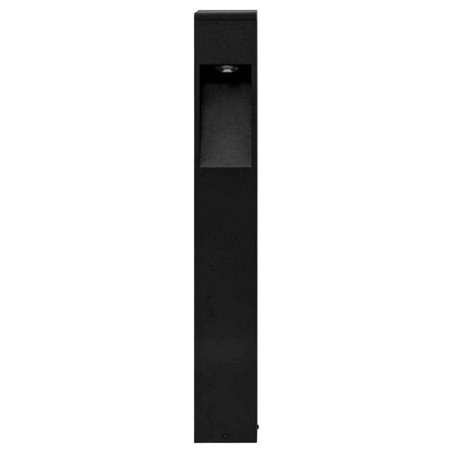 Frodo Bollard Outdoor Garden Light - Square in Black-img-1