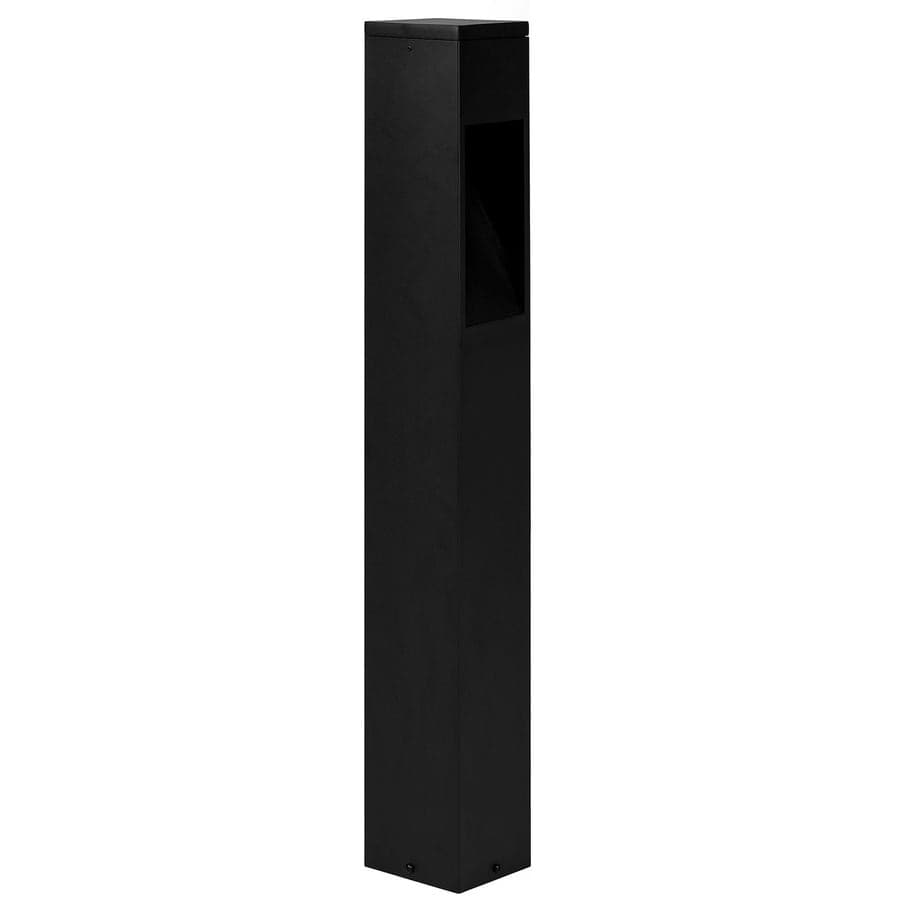 Frodo Bollard Outdoor Garden Light - Square in Black-img-3
