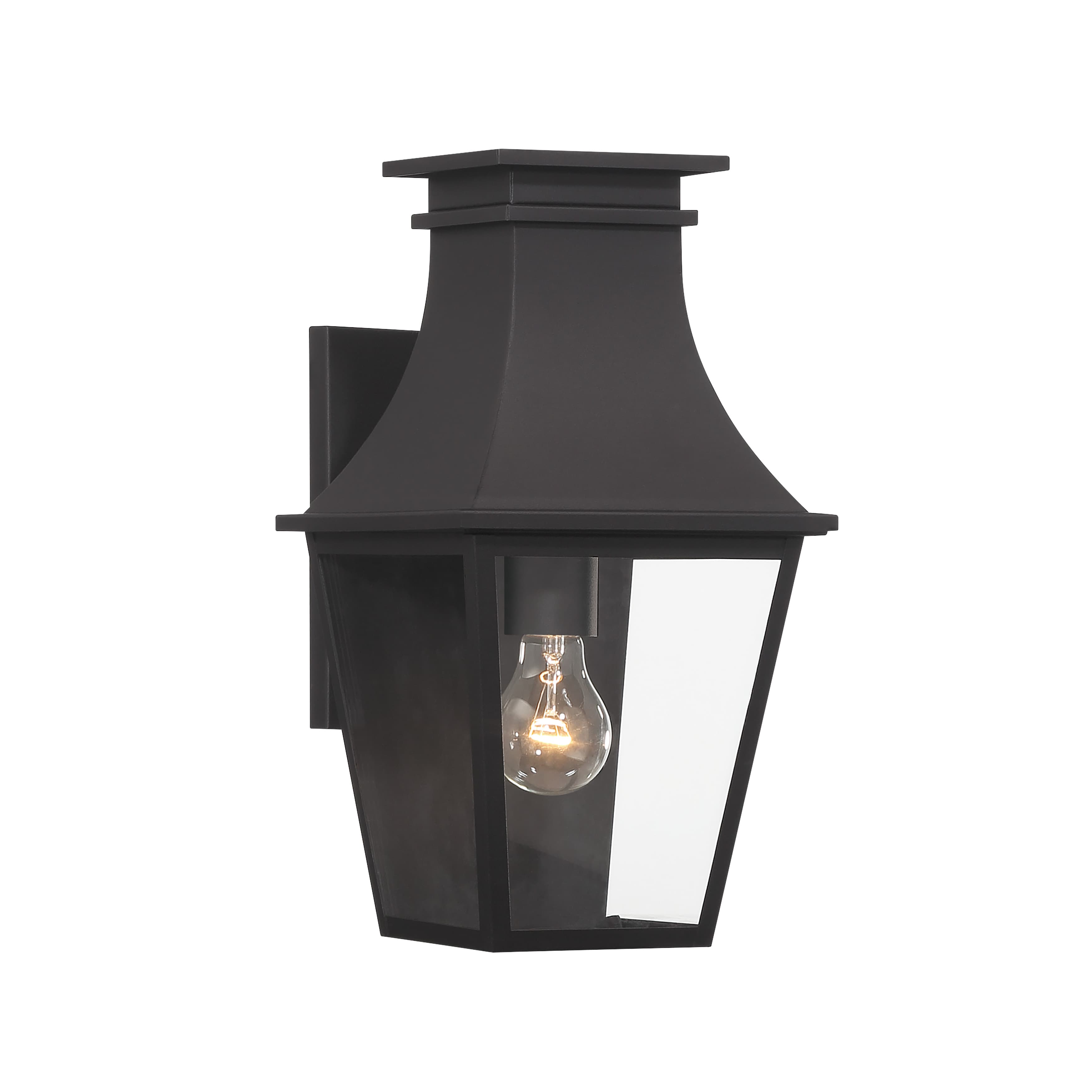Ralph 1 Light Outdoor Wall Light in Sand Coal-img-1