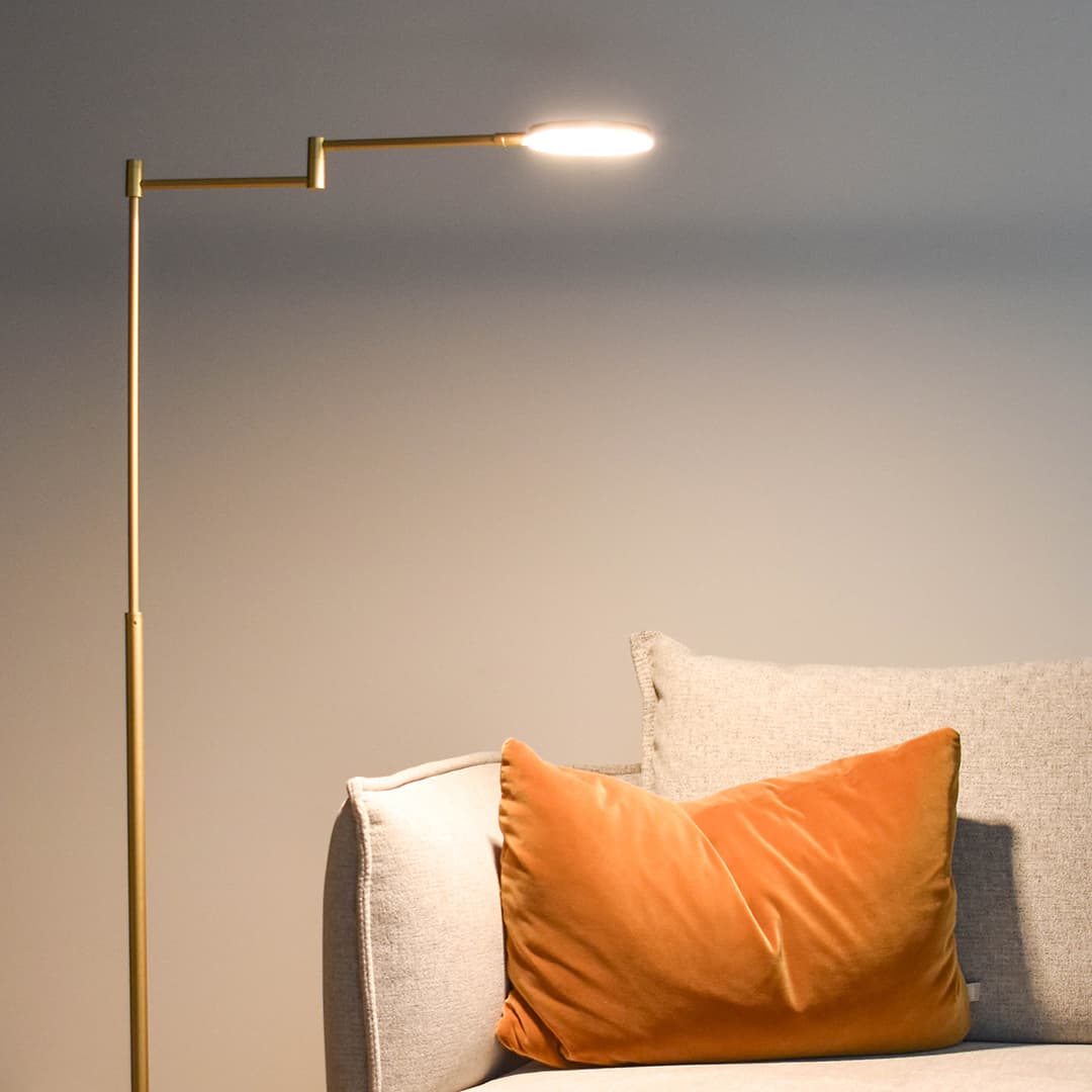 Plano LED Floor Lamp in Platinum-img-2