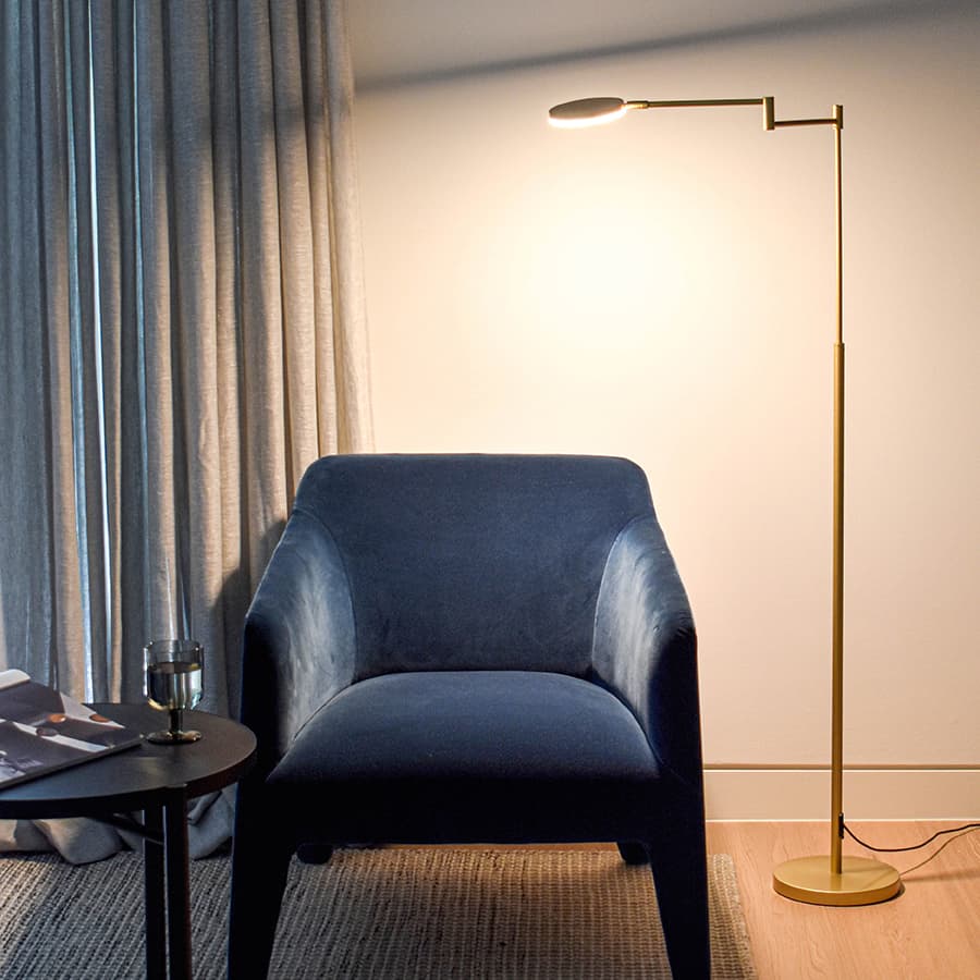 Plano LED Floor Lamp in Platinum-img-3