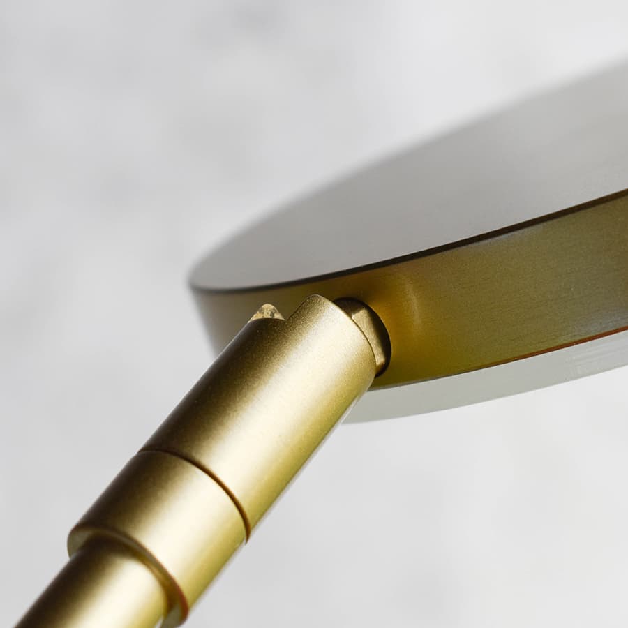 Plano Table Lamp in Matte Satin Brass-img-2