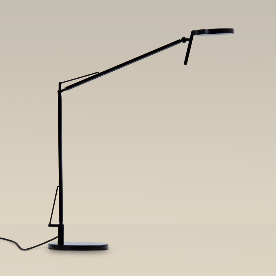 Marlin LED Table Lamp in Textured Black-img-2