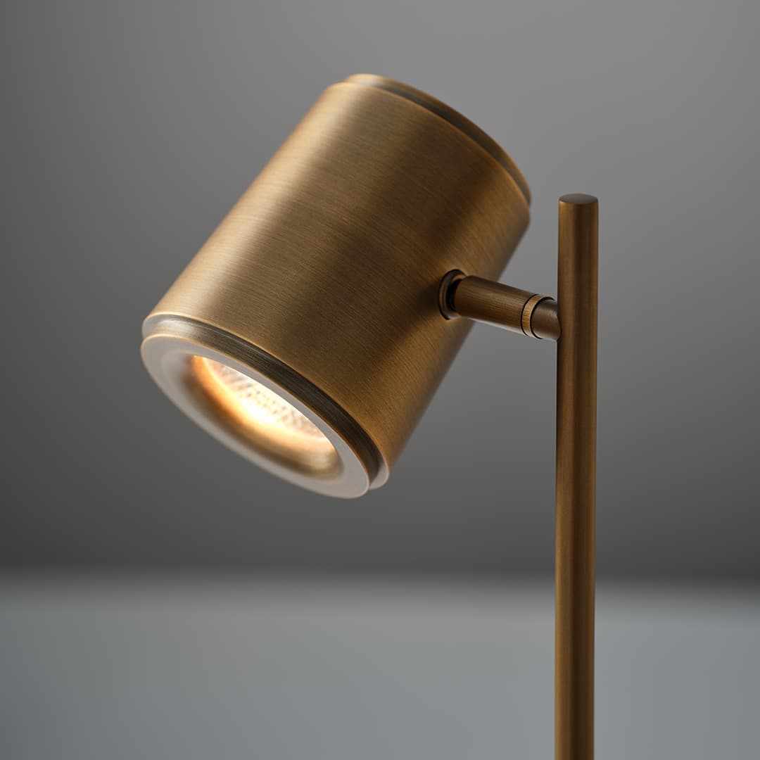 Burton LED Table Lamp in Aged Brass-img-4