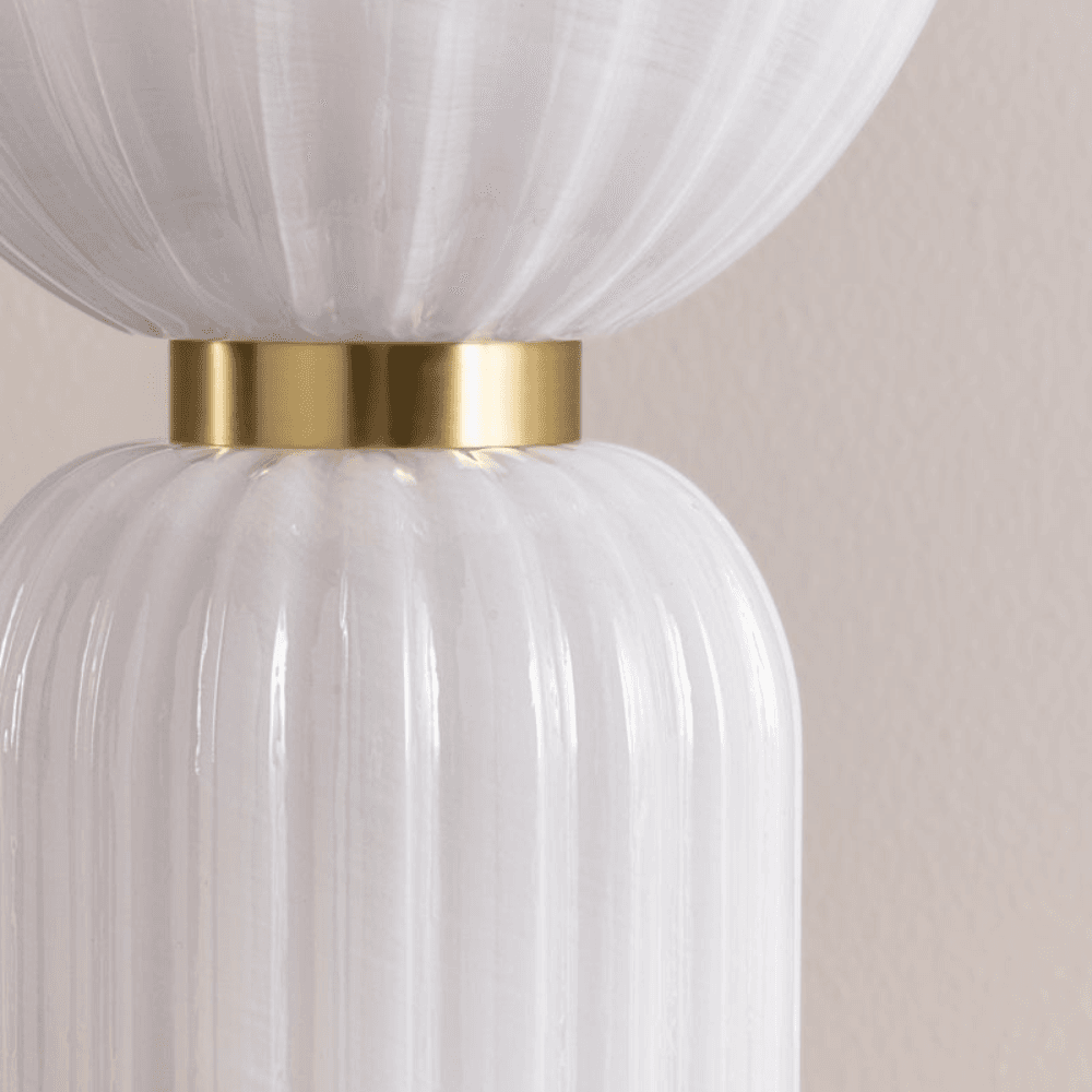 Farah Cloud Glass Table Lamp in Aged Brass-img-2