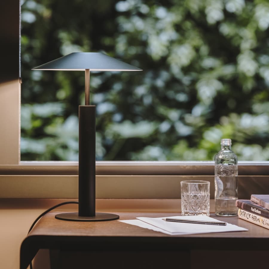 Henri LED Table Lamp in Black-img-1