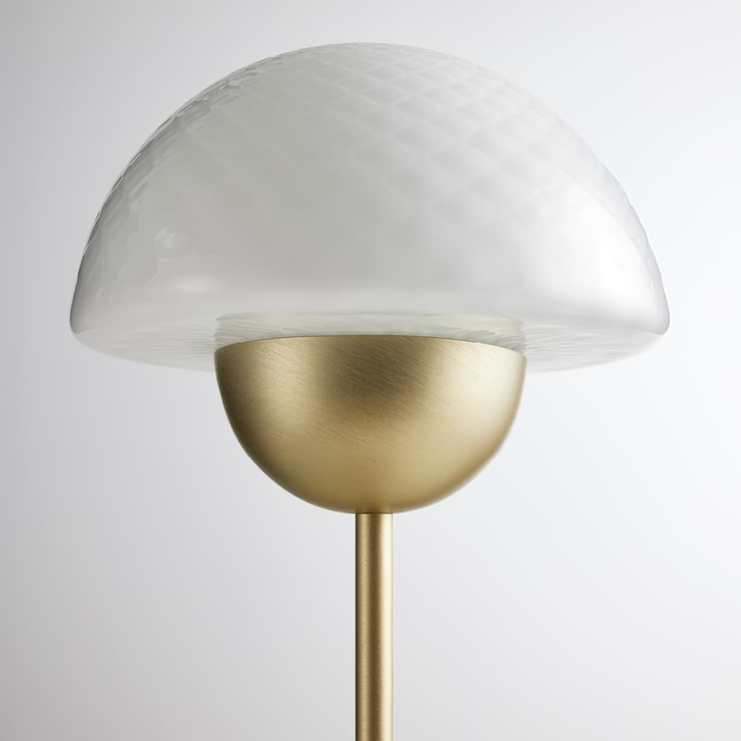 Fia Table Lamp in Brushed Gold & White Glass-img-4