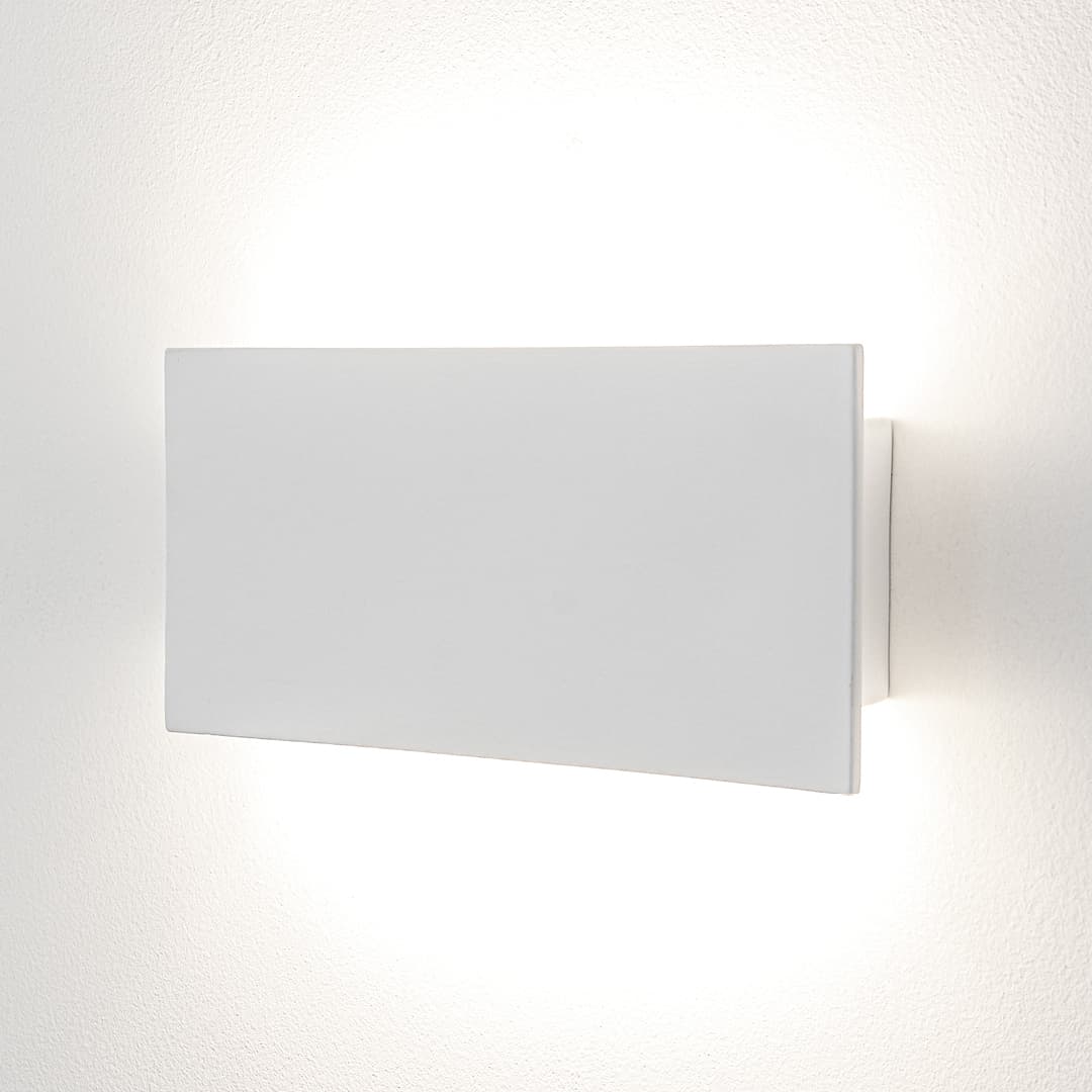 Valencia LED Rectangle Wall Light in White-img-3