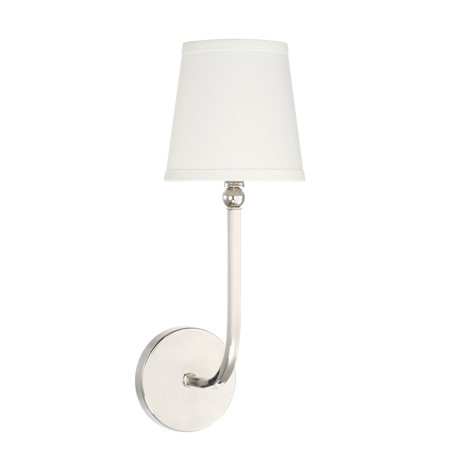Peyton 1 Light Wall Light in Polished Nickel-img-1