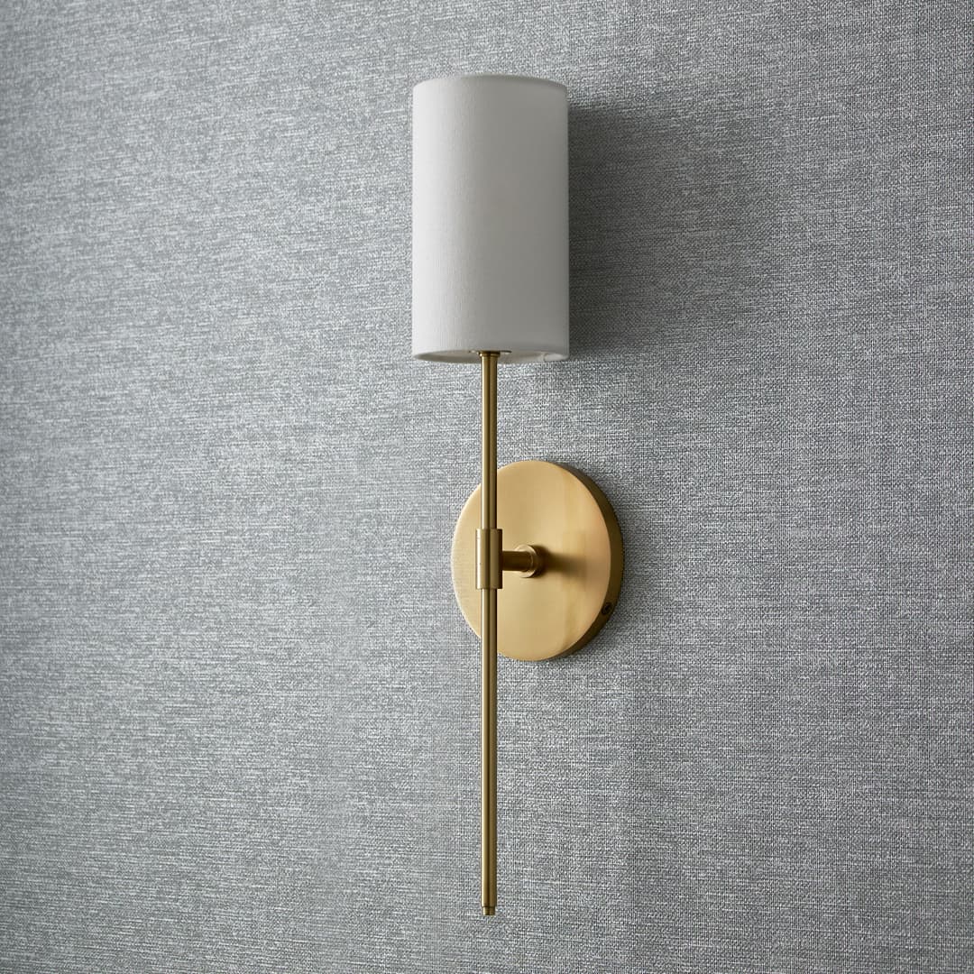 Haven 1 Light Wall Light in Aged Brass-img-2