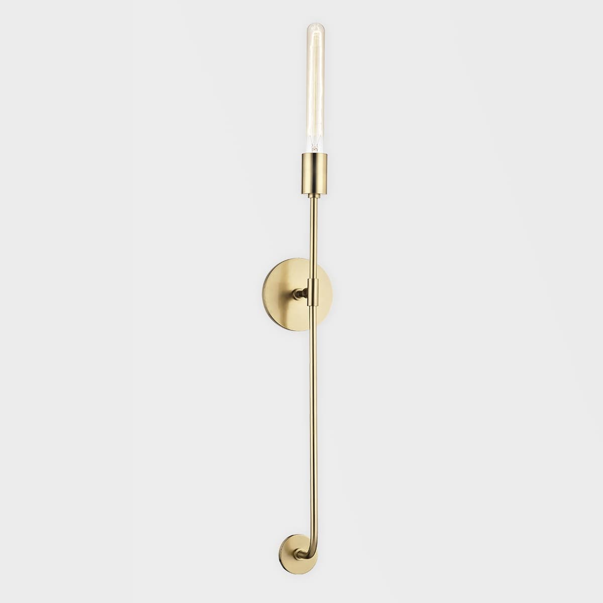 Sienna 1 Light Wall Light in Aged Brass-img-1