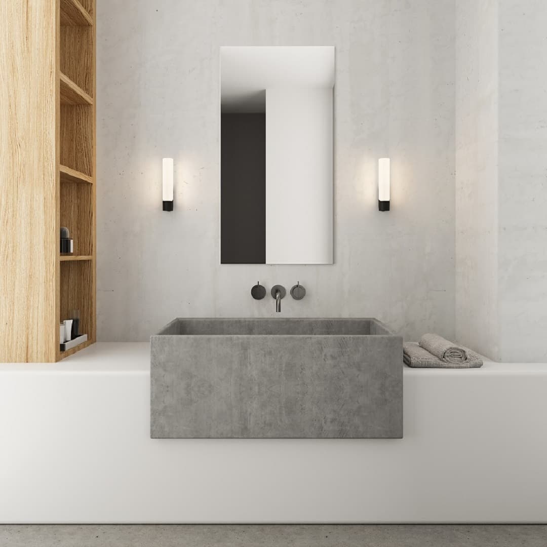 Deon LED Vanity Light in Black-img-1