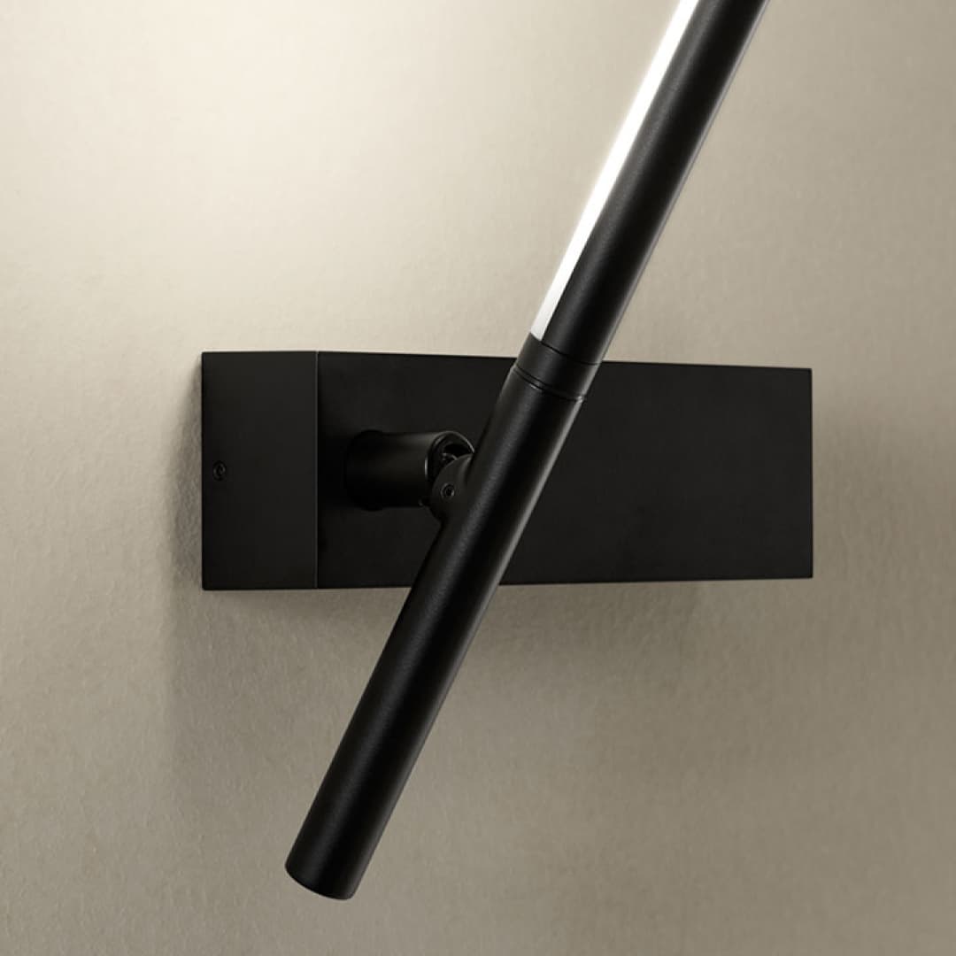 Taka LED Wall Light in Matte Black-img-3