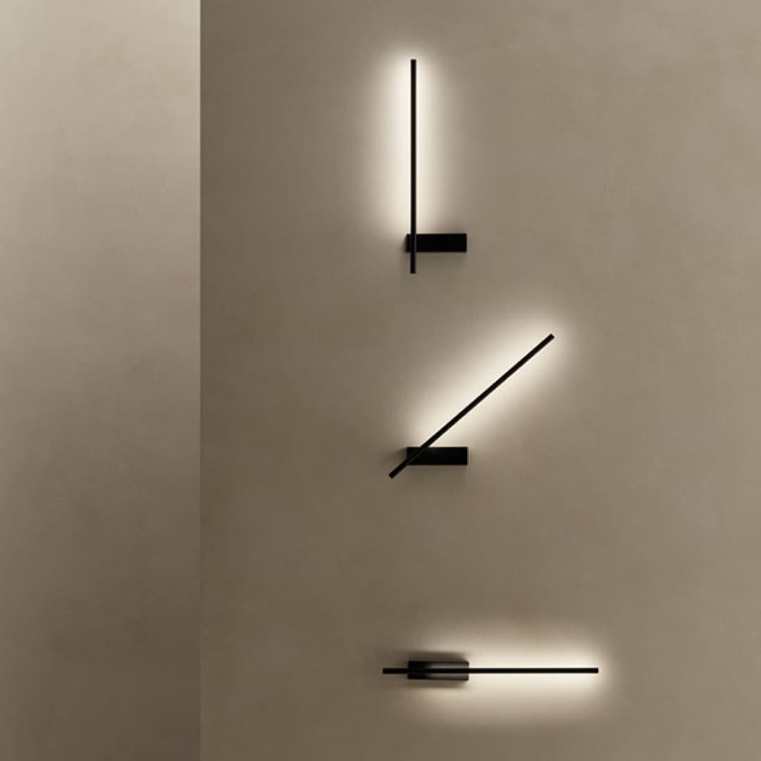 Taka LED Wall Light in Matte Black-img-4