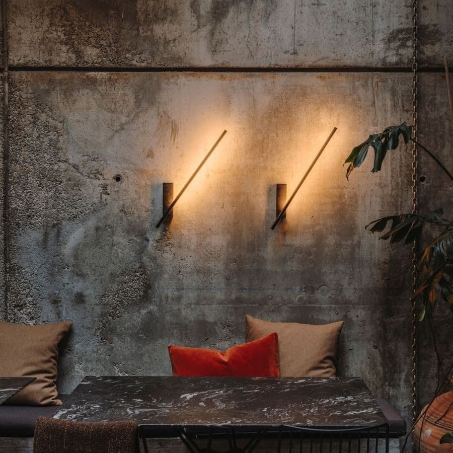Taka LED Wall Light in Matte Black-img-5