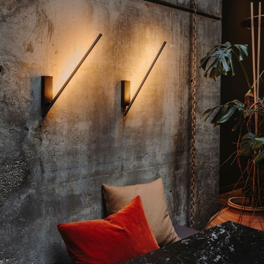 Taka LED Wall Light in Matte Black-img-6