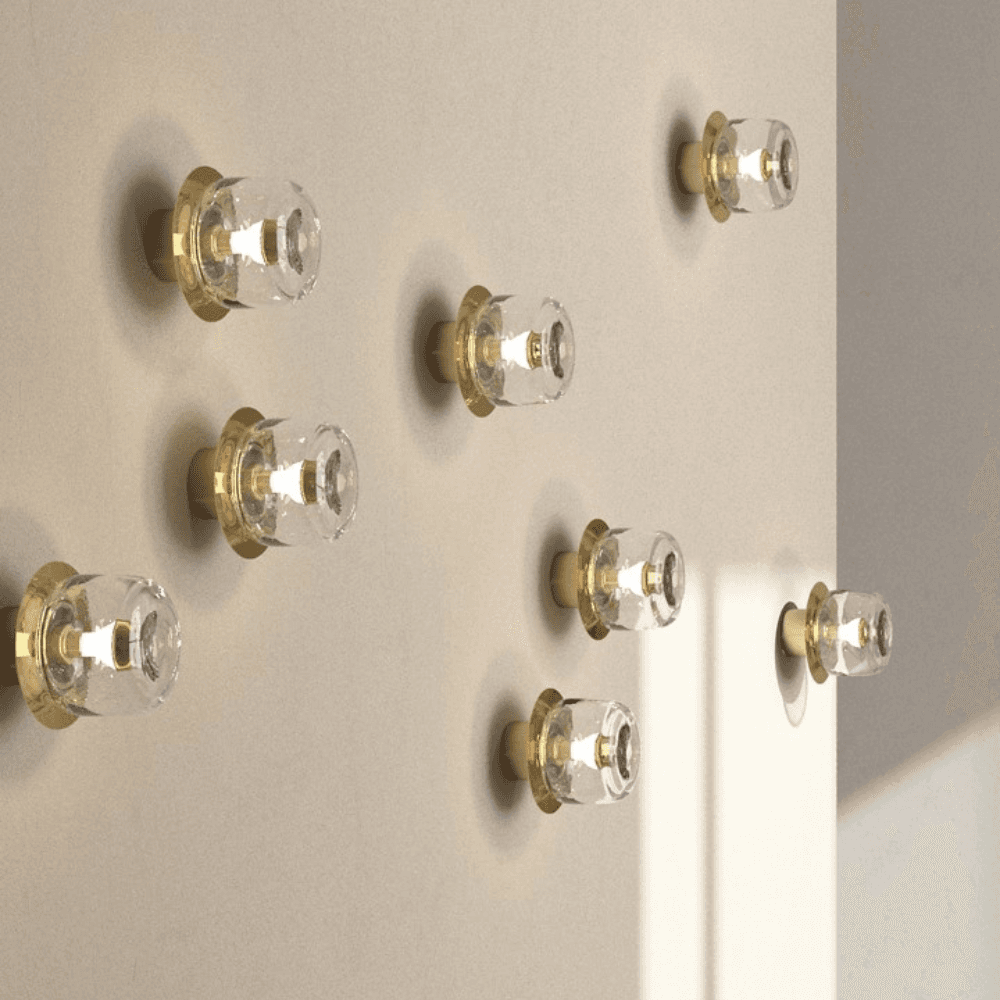 Cupallo Blown Glass Wall Light in Polished Brass-img-5