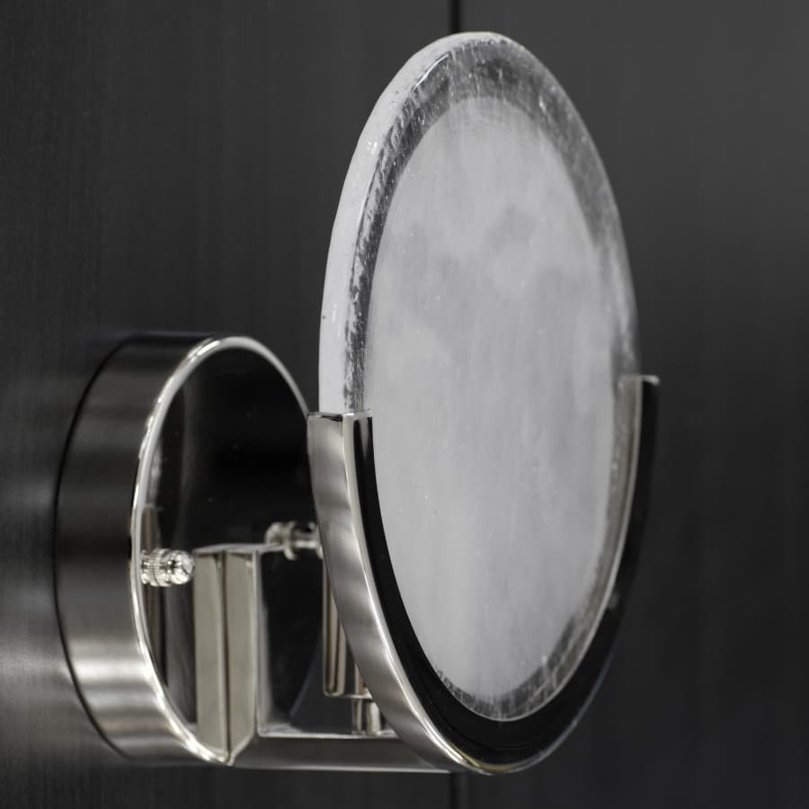 Carter Wall Light in Chrome & Clear Frosted Glass-img-2