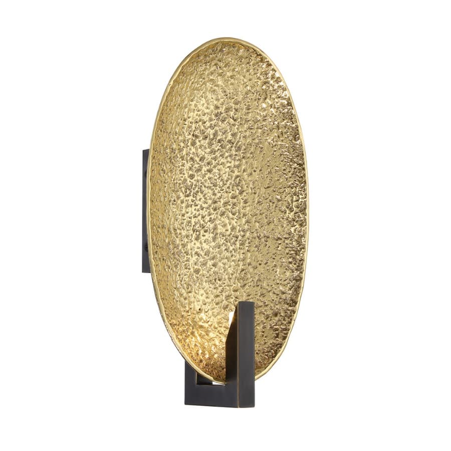 Zucchero 1 Light Wall Light in Brass & Bronze-img-3